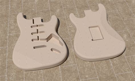 cnc machine guitar necks|free electric guitar cnc files.